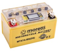 Moretti AGM (I-Gel) MTX7A-BS batéria s indikátorom