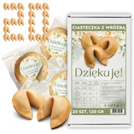 Fortune Cookies Thank You Čínske sušienky šťastia pre hostí 20 ks