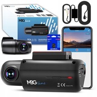 Videorekordér Predná zadná kamera 2K+FHD GPS 64GB