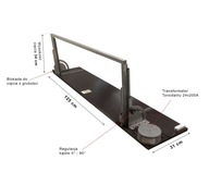 stroj na polystyrén 125 cm