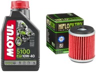 MOTUL olej 1l + olejový filter YAMAHA YZF-R125 08-14