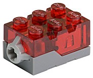 LEGO 54930c01 RED LIGHT BLOCK NOVINKA (5g