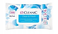 Cleanic Clean & Fresh 200 vlhčené obrúsky