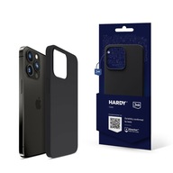 Šedé puzdro pre iPhone 15 Pro 3mk HARDY Case