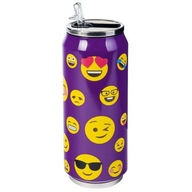 hrnček NA TERMÁLNU VODU S NÁSTROJOM DEKOR EMOJI 0,5L