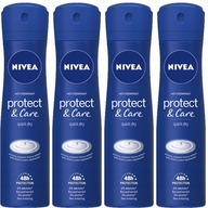 NIVEA Antiperspirant Protect & Care 4*150 ml