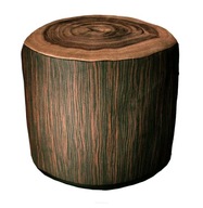 Bertoni Pouffe Roller Codura GR Limba - 40x40 cm