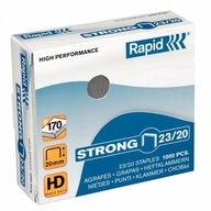 Kancelárske sponky 1000 ks Rapid Strong 23/20