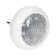 Nočná lampa Virone, integrovaný 6500 K LED zdroj s pohybovým senzorom, biela