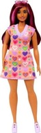 Bábika Barbie Mattel Fashionistas 207 v šatách v tvare srdca FBR37 (HJT04)