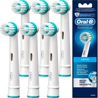 6x originálna hlavica ortodontickej zubnej kefky Oral-B Ortho