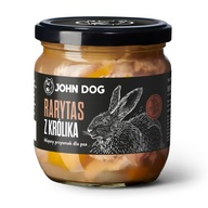 Delicacy prémiová pochúťka pre psov králik 380g John Dog