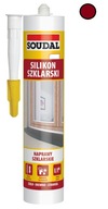 SOUDAL SILIKÓN NA SKLO HNEDÁ 280 ml