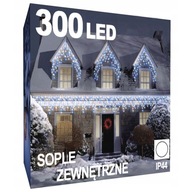 ICOPLE 300 LED VONKAJŠIE OSVETLENIA NA VIANOČNÝ STROMČEK+FLASH W