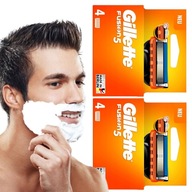 VLOŽKY DO STROJA GILLETTE FUSION5 ORIGINÁLNE NOŽE BALENÉ V KARTÓNE