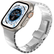 Strieborný panelový náramok LinkBand pre Apple Watch Ultra 2