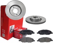 PREDNÉ DISKY BREMBO, DESTIČKY, NISSAN NOTE MICRA TIIDA