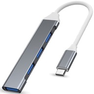 HUB USB TYP C 3.0 PORT HUB ADAPTÉR 4xUSB