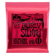 3PACK Ernie Ball Burly Slinky Nickel Wound Strings 11-52 3226