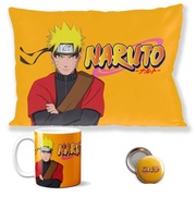 Sada NARUTO vankúš + hrnček + ZADARMO! VZORKY