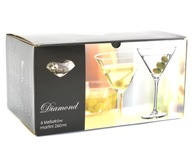 Poháre na Martini 240ml 6 kusov Diamond