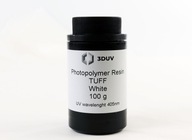 UV živica 3DUV Tuff White vzorka - 100 g Odolná