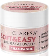 SOFT&EASY BUILDER GEL CHAMPAGNE 90G CLARESA Nude farba