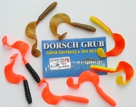 8 x RIPPERO - TWISTER 7,5cm UV DORSCH GRUB SPRO