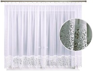 ZÁCLONA ZÁCLONA 300 x 230 CM DLHÝ GUIPURE VOIL
