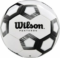 Futbalová lopta Wilson Pentagon SB BL, bielo-čierna, veľkosť 5