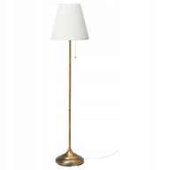 IKEA ASTID Stojacia lampa, mosadz, biela