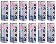 12x 330ml BORJOMI ochutená voda granátové jablko čerešňa ZGRZE