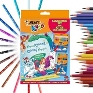 Veľká kreatívna sada 36 dielikov BIC KIDS na kreslenie ako darček