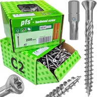 SKRUTKY NA PODLAHU 4,5x50 NEREZ C2 TORX + BIT 200