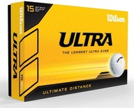 ULTRA LUE Ultimate golfové loptičky, biele, 15 ks.