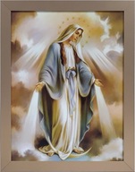 OBRAZ 45x35 MARY IMMACULATE LATTE FRAME