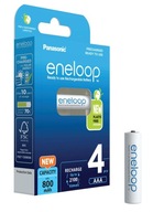 PANASONIC ENELOOP dobíjacie batérie AAA 750mAh 4 ks SL