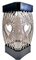 Krásna sviečka Glamour HEART SMALL 26 cm +náplň