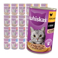 Whiskas Konzervy Kota Mix Príchute 24x400g