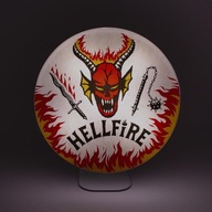 Klubová lampa Stranger Things Hellfire - Logo / Stra