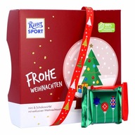 Vianočné sladkosti Mini čokolády Ritter Sport Vianočný MIX PRE SANTA