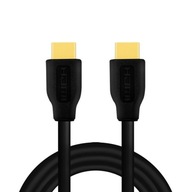 HDMI kábel 4K/60Hz, CCS 2m čierny