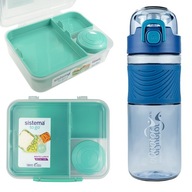 Sistema lunchbox Lunch To Go Bento nádoba 1650 ml + fľaša na vodu Aquator 600 ml