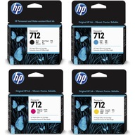 HP 712 XL Black + 712CMY T230 T250 T630 Set