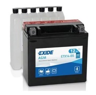 EXIDE BATÉRIA NA BICYKEL 12V 12AH 200A AGM ĽAVÝ+