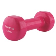 LIATIA S VINYLOM HMOTNOSŤ 1,5 KG HMS FITNESS AEROBICKÝ TRÉNING