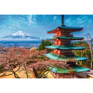 PUZZLE PUZZLE MOUNTAIN FUJI JAPAN 1500 EL CLUES