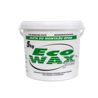 EcoWax plus pasta, masť, montážne mazivo na pneumatiky, 5kg, biela vulkanizácia