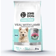 JOHN DOG GOOD FORM PUPPY TEAL LAMB 12kg