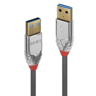 Lindy 36626 USB 3.0 / 3.1 A-A Cromo Line kábel - 1m